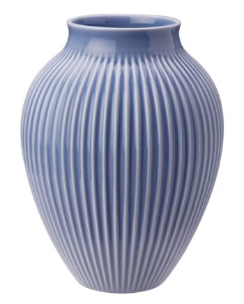 Knabstrup Ripple Vase 27 Cm  Lavender