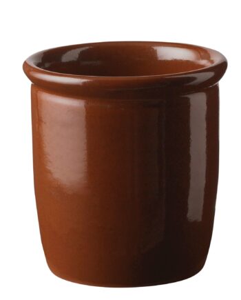 Knabstrup Syltekrukke     Liter  Terracotta