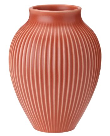 Knabstrup Vase 20 Cm  Coral