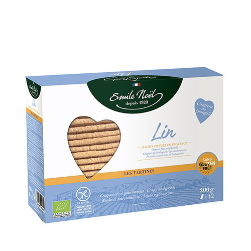 Knækbrød Med Hørfrø Glutenfri