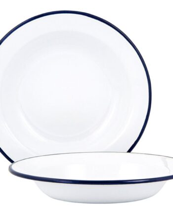 Kockums Jernverk Dyb Tallerken 22 Cm  Hvid