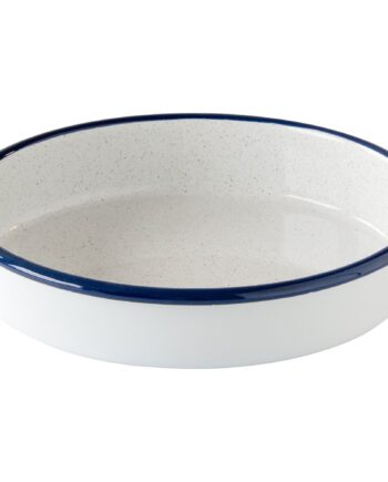 Kockums Jernverk Rundt Ovnfast Fad 24 Cm  Kockums White