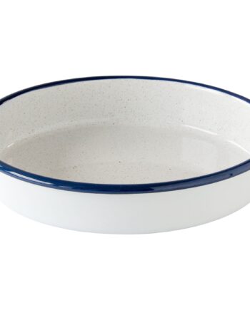 Kockums Jernverk Rundt Ovnfast Fad 28 Cm  Kockums White