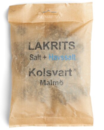 Kolsvart Salt   Havsalt-lakrids  120