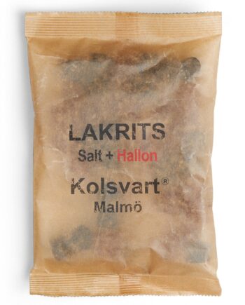 Kolsvart Salt   Hindbær-lakrids  120