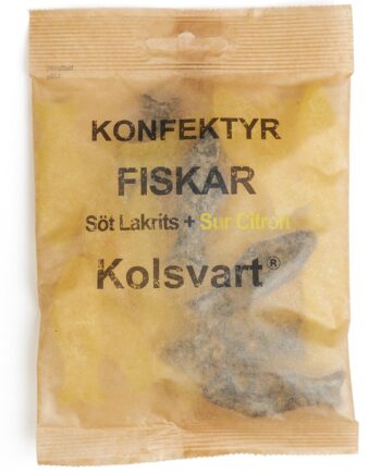 Kolsvart Søs   Syrlig Citron  120
