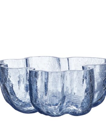 Kosta Boda Crackle Skål 250 Mm  Circular Glass