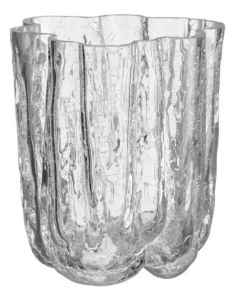 Kosta Boda Crackle Vase 12   Cm  Klar