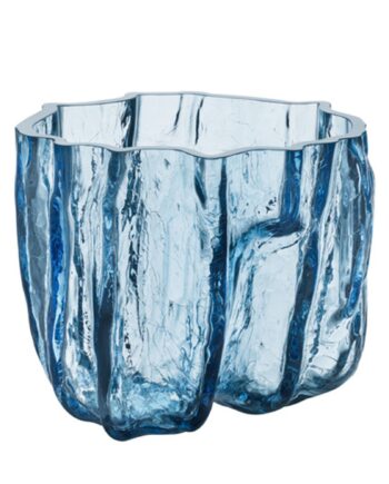 Kosta Boda Crackle Vase 175 Mm  Circular Glass