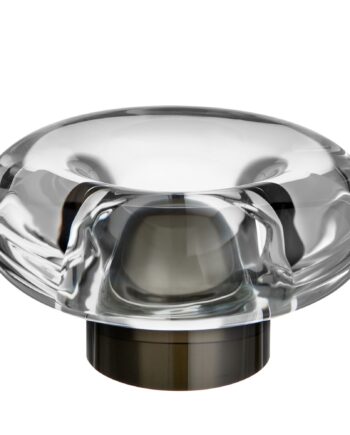 Kosta Boda Orion Fyrfadsstage 63 Mm  Grå
