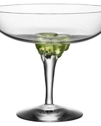 Kosta Boda Sugar Dandy Coupe Glas 32 Cl  Grøn