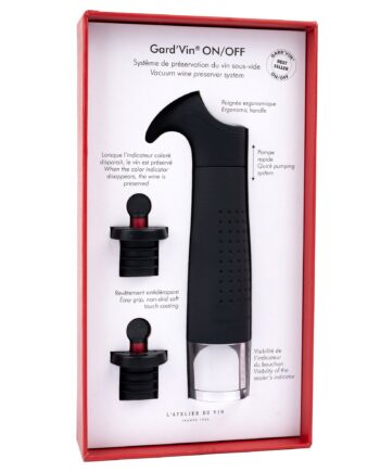 Atelier Du Vin Gard 39 Vin On Off Vakuumpumpe