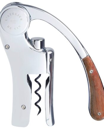 Atelier Du Vin Oeno Motion Wood   Chrome Proptrækker