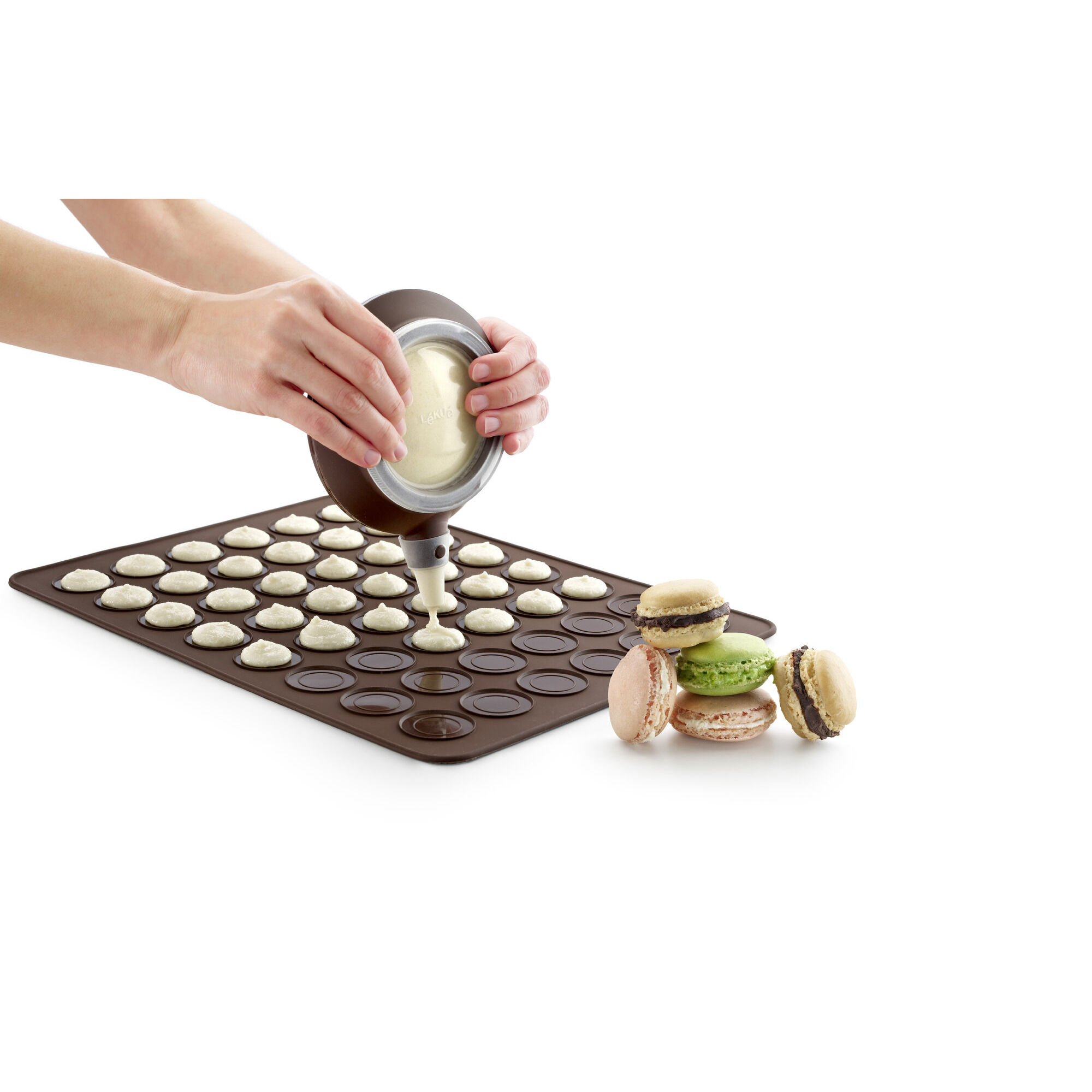 Lékué Macaron Bagesæt