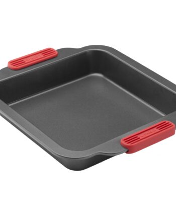 Lékué Non-stick Kvadratisk Bageform 20 Cm  Grå