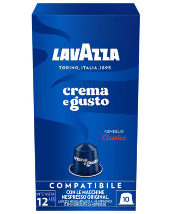 Lavazza Crema   Gusto Classico Kaffekapsler  10 Stk