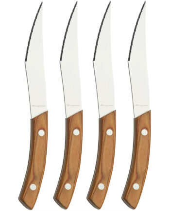 Legnoart Napoli Pizza- Og Steakknive  Mørkt Træ    Stk