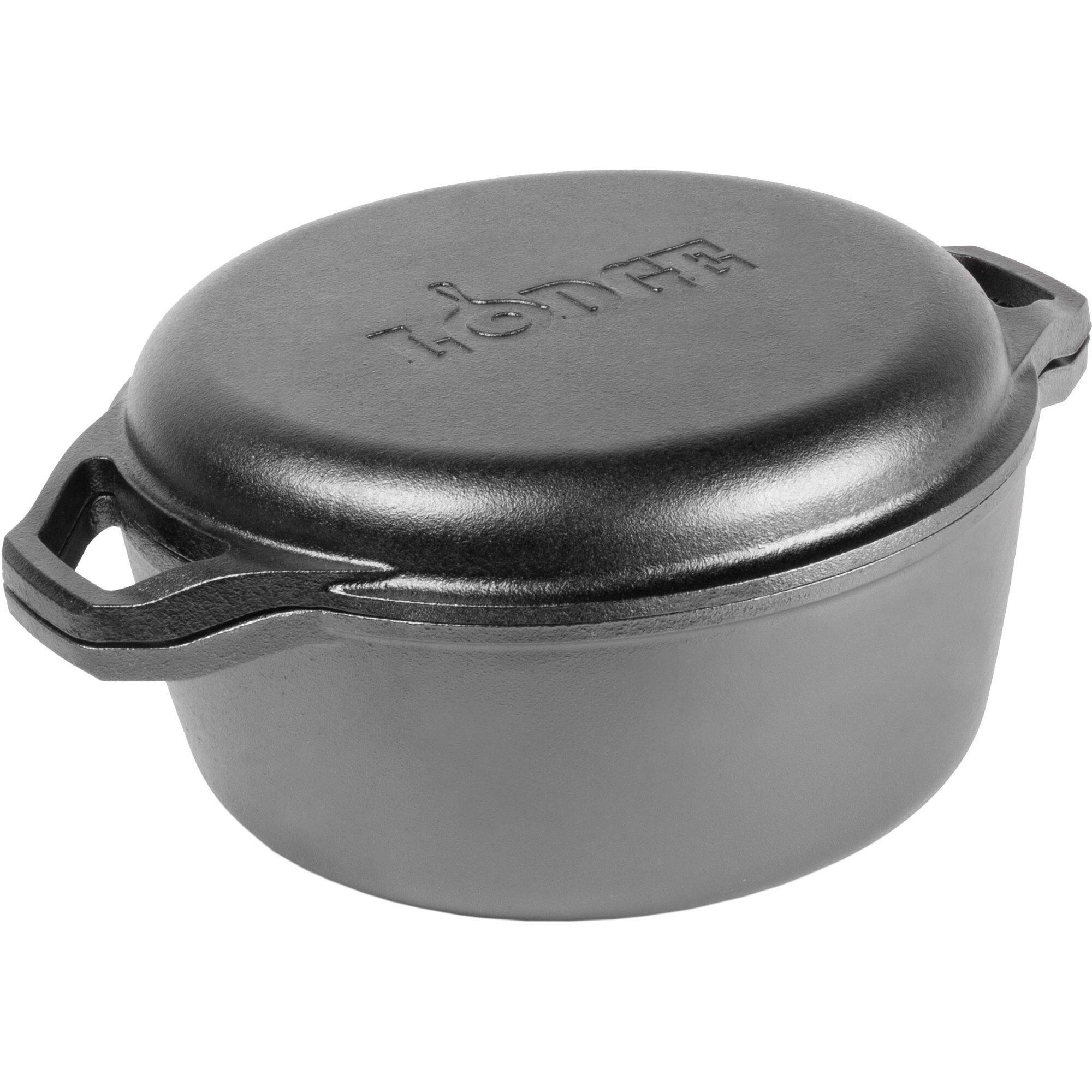 Lodge Chef Collection Støbejernsgryde Og -pande