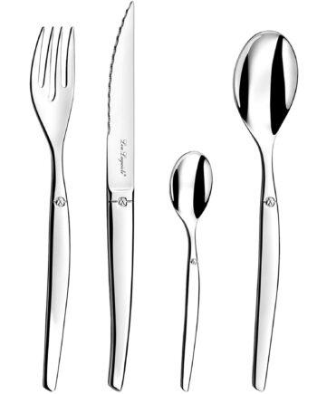 Lou Laguiole Jet Bestickset 24 Dele  Mirror