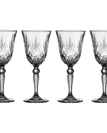 Lyngby Glas Melodia Hvidvinsglas    Stk