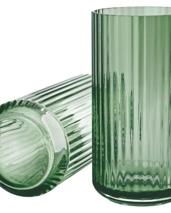 Lyngby Porcelæn Lyngbyvasen 20 Cm  Glas Copenhagen Green