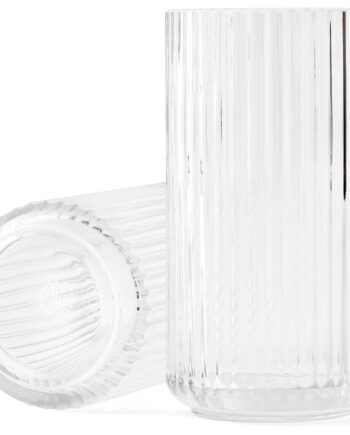 Lyngby Porcelæn Lyngbyvasen 20 Cm  Glas Klar