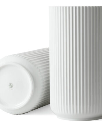 Lyngby Porcelæn Lyngbyvasen 38 Cm  Porcelæn Hvid