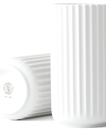 Lyngby Porcelæn Lyngbyvasen 15 Cm  Porcelæn Hvid