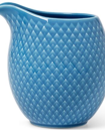 Lyngby Porcelæn Rhombe Color Mælkekande  Blå