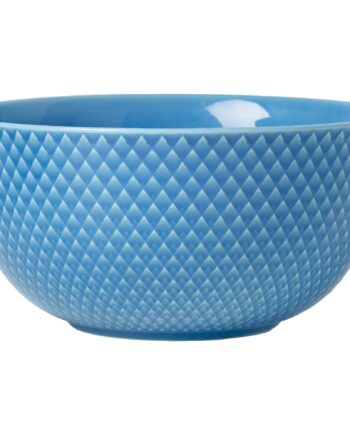 Lyngby Porcelæn Rhombe Color Serveringsskål Blå 17   Cm