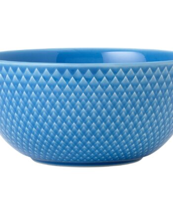 Lyngby Porcelæn Rhombe Color Skål 13 Cm  Blå