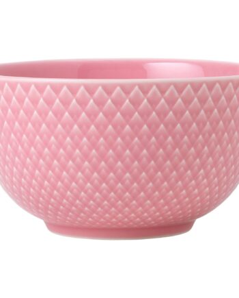 Lyngby Porcelæn Rhombe Color Skål 11 Cm Rosa