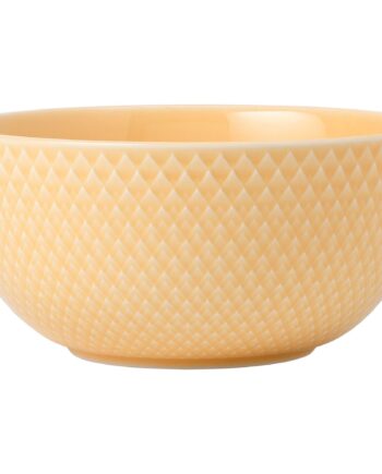 Lyngby Porcelæn Rhombe Color Skål 13 Cm  Sand