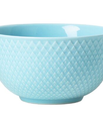 Lyngby Porcelæn Rhombe Color Skål 11 Cm Turkis