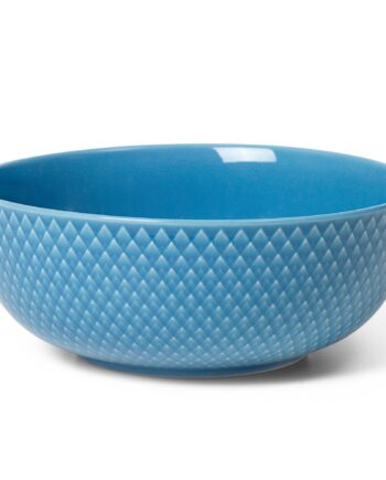 Lyngby Porcelæn Rhombe Color Skål ø15   Cm  Blå