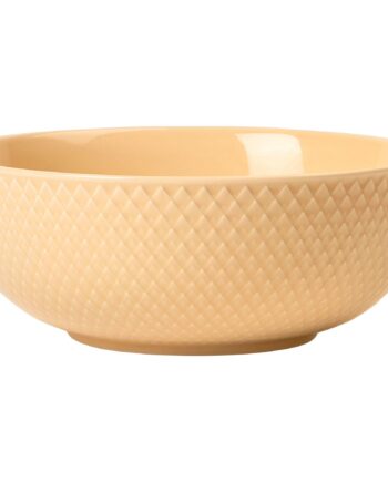 Lyngby Porcelæn Rhombe Color Skål ø15   Cm  Sand