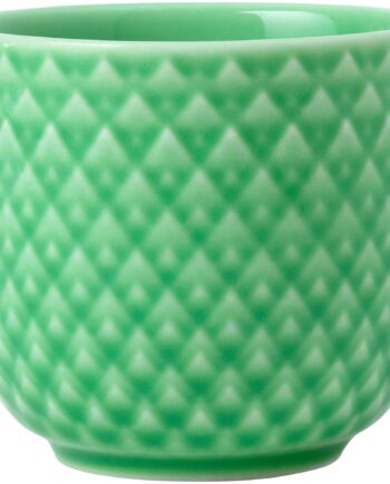 Lyngby Porcelæn Rhombe Color æggebæger   Cm  Grøn