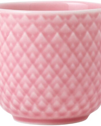 Lyngby Porcelæn Rhombe Color æggebæger   Cm  Rosa