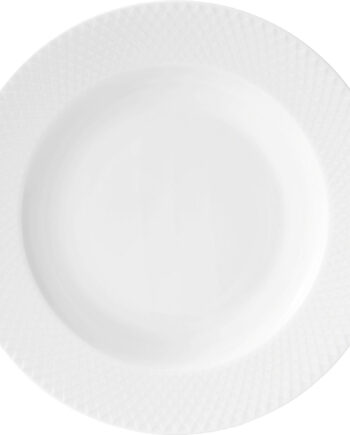 Lyngby Porcelæn Rhombe Dyb Tallerken  23 Cm