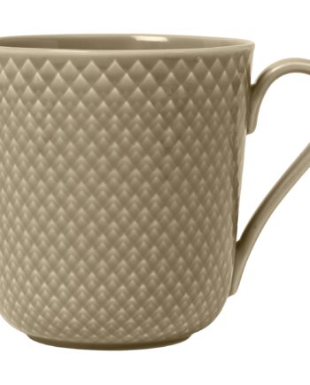 Lyngby Porcelæn Rhombe Earth Krus 39 Cl  Clay