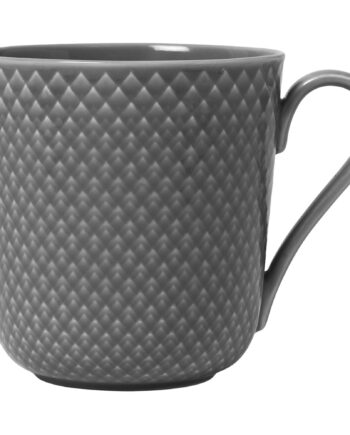 Lyngby Porcelæn Rhombe Earth Krus 39 Cl  Slate