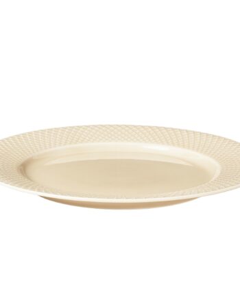 Lyngby Porcelæn Rhombe Earth Middagstallerken 27 Cm  Marble