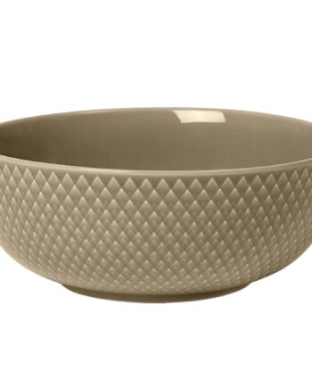 Lyngby Porcelæn Rhombe Earth Skål 15   Cm