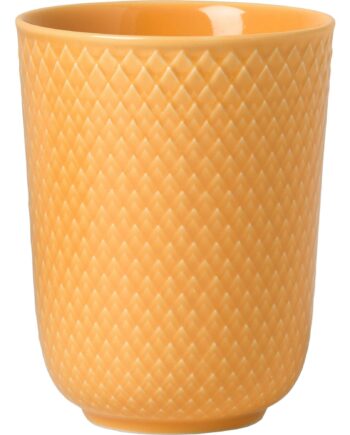 Lyngby Porcelæn Rhombe Krus 33 Cl Gul