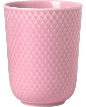 Lyngby Porcelæn Rhombe Krus 33 Cl Rosa