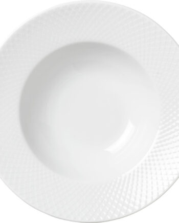 Lyngby Porcelæn Rhombe Pastatallerken 24   Cm