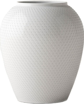 Lyngby Porcelæn Rhombe Vase  25 Cm