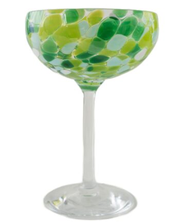 Magnor Swirl Champagneglas 22 Cl  Grøn