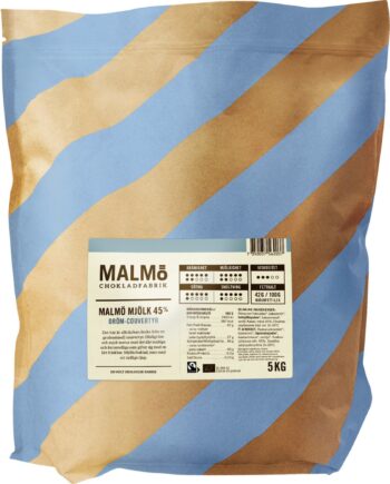 Malmö Chokladfabrik Malmö Mjölk 45  Couverture