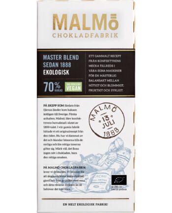 Malmö Chokladfabrik Master Blend 70